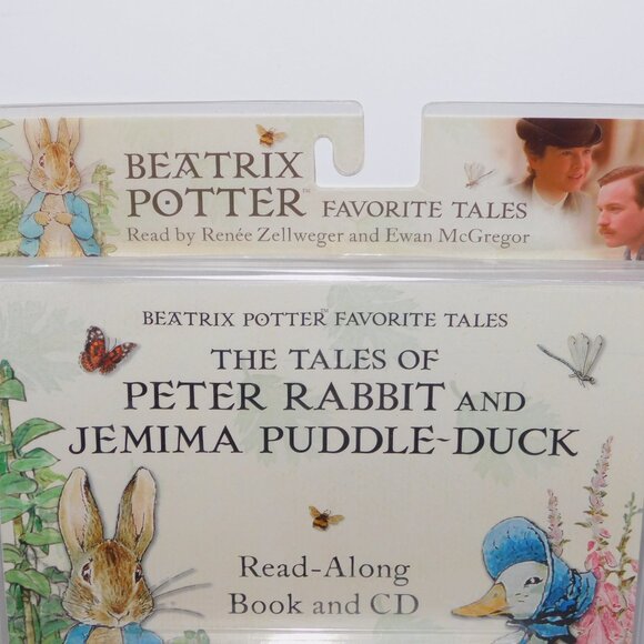 Beatrix Potter The Tales of Peter Rabbit  Read Along Book CD NEW Ewan McGregor - Picture 4 of 6